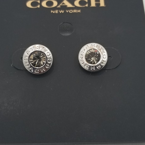 Coach stud earrings - Picture 2 of 6